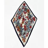 アイボリー | リング付きプリーツスカーフ | rps