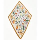 アイボリー2 | リング付きプリーツスカーフ | rps