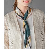 イエロー | リング付きプリーツスカーフ | rps