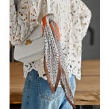 レッド | リング付きプリーツスカーフ | rps