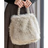 グレージュ | フェイクファーBAG | rps