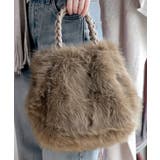 ブラウン | フェイクファーBAG | rps