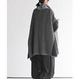 フェイクファーネック配色ポンチョコート | rps | 詳細画像4 