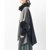 フェイクファーポンチョコート | rps | 詳細画像10 