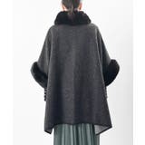 フェイクファーポンチョコート | rps | 詳細画像11 