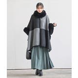 フェイクファーポンチョコート | rps | 詳細画像2 