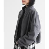 CHACグレー | スタンドカラーフリースジャケット | rps