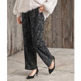 ブラック | アソート柄起毛イージーパンツ | rps