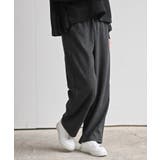 杢チャコール | ワイドリラックスカットパンツ | rps