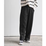 ブラック | ワイドリラックスカットパンツ | rps