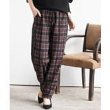 チェック柄イージーパンツ | rps | 詳細画像1 