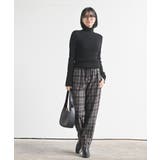 チェック柄イージーパンツ | rps | 詳細画像2 