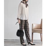 チェック柄イージーパンツ | rps | 詳細画像24 