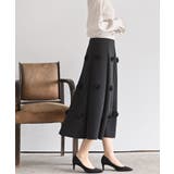 フラワーモチーフフレアースカート | rps | 詳細画像3 