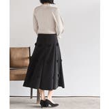 フラワーモチーフフレアースカート | rps | 詳細画像4 