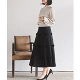 フラワーモチーフフレアースカート | rps | 詳細画像5 