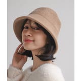 ベージュ | 起毛ニットバケットハット | rps