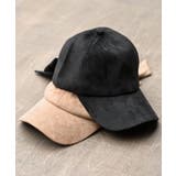 BACKリボンスウェードキャップ | rps | 詳細画像14