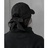 BACKリボンスウェードキャップ | rps | 詳細画像5