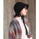ＢＡＣＫリボン柄編みバケットハット | rps | 詳細画像14 