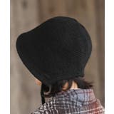 ＢＡＣＫリボン柄編みバケットハット | rps | 詳細画像16 