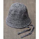 ＢＡＣＫリボン柄編みバケットハット | rps | 詳細画像24 