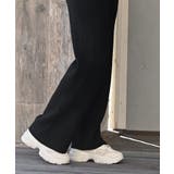 リブニットイージーセミワイドパンツ | rps | 詳細画像20 