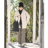 リブニットイージーセミワイドパンツ | rps | 詳細画像23 