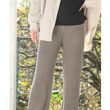 リブニットイージーセミワイドパンツ | rps | 詳細画像27 