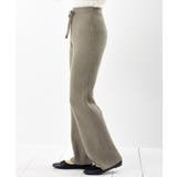 リブニットイージーセミワイドパンツ | rps | 詳細画像32 