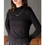 ネックレス付きプチハイネックカットソー | rps | 詳細画像1 