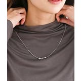 ネックレス付きプチハイネックカットソー | rps | 詳細画像17 