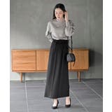 カットジョーゼットタイトスカート | rps | 詳細画像11 