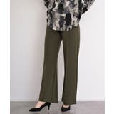 カーキ | カットジョーゼットセンターシームパンツ | rps