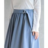 カットジョーゼットフレアースカート | rps | 詳細画像16 