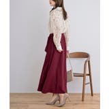 カットジョーゼットフレアースカート | rps | 詳細画像19 