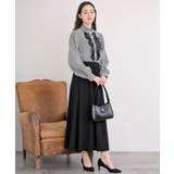 カットジョーゼットフレアースカート | rps | 詳細画像2 