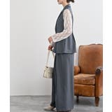 ペプラムジレ×パンツセットアップ | rps | 詳細画像3 