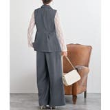 ペプラムジレ×パンツセットアップ | rps | 詳細画像4 