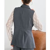 ペプラムジレ×パンツセットアップ | rps | 詳細画像8 