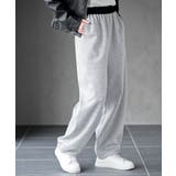 ウエスト配色コクーンイージーパンツ | rps | 詳細画像1