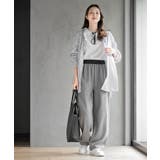 ウエスト配色コクーンイージーパンツ | rps | 詳細画像10