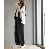 ウエスト配色コクーンイージーパンツ | rps | 詳細画像12