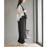 ウエスト配色コクーンイージーパンツ | rps | 詳細画像14