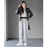 ウエスト配色コクーンイージーパンツ | rps | 詳細画像19