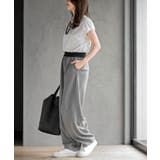 ウエスト配色コクーンイージーパンツ | rps | 詳細画像3