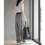 ウエスト配色コクーンイージーパンツ | rps | 詳細画像5