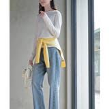 シアー天竺メローネックカットソー | rps | 詳細画像3 