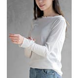 シアー天竺メローネックカットソー | rps | 詳細画像7 