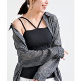 ブラック | カップ付きキャミソール | rps